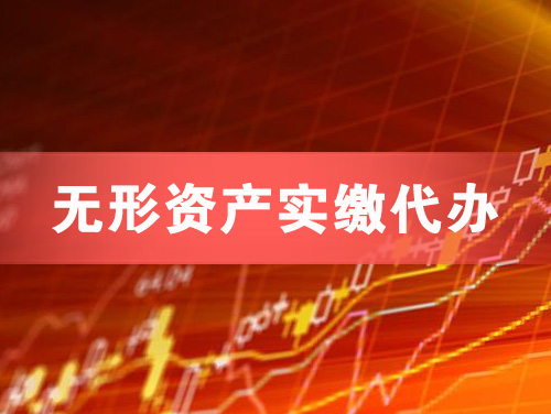 讷河无形资产实缴资本代办